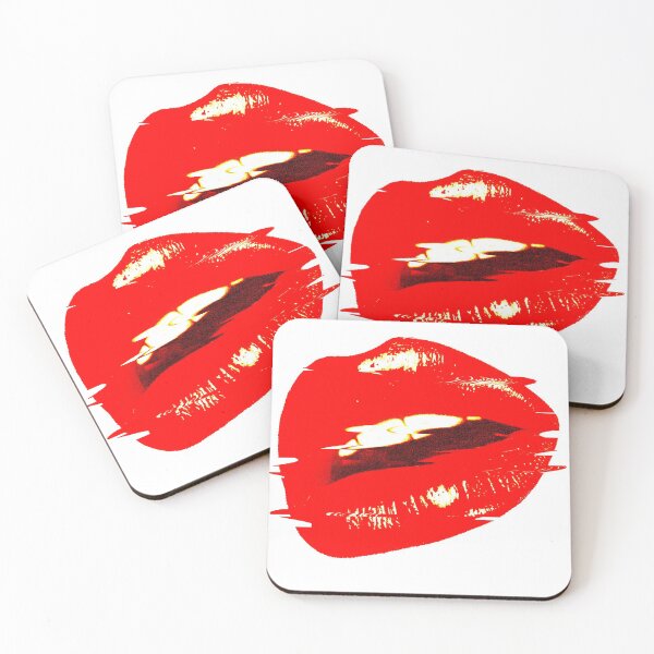 Item preview, Hot Lips Pout Glitchy Pop Art  designed and sold by EmmiLooArt.