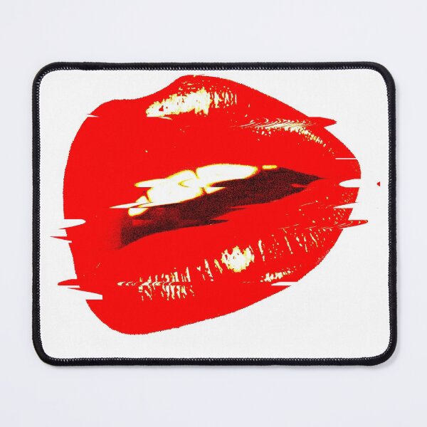 Item preview, Hot Lips Pout Glitchy Pop Art designed and sold by EmmiLooArt.