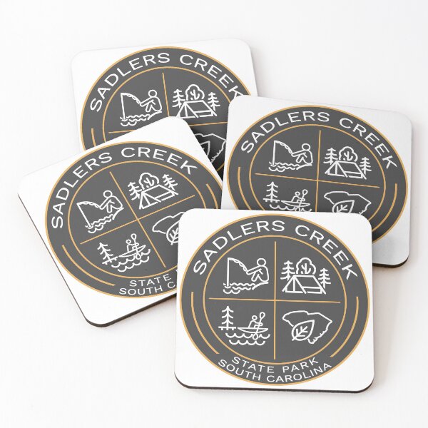 Item preview, Sadlers Creek State Park Heraldic Logo designed and sold by VanyaKar.