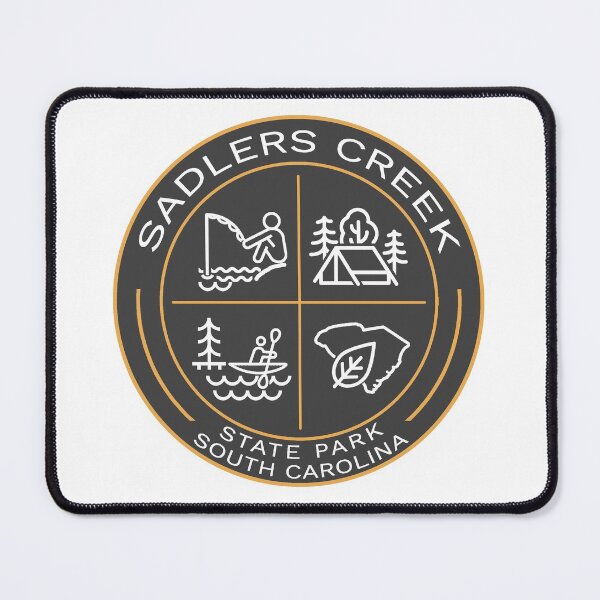 Item preview, Sadlers Creek State Park Heraldic Logo designed and sold by VanyaKar.