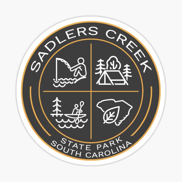 Item preview, Sadlers Creek State Park Heraldic Logo designed and sold by VanyaKar.