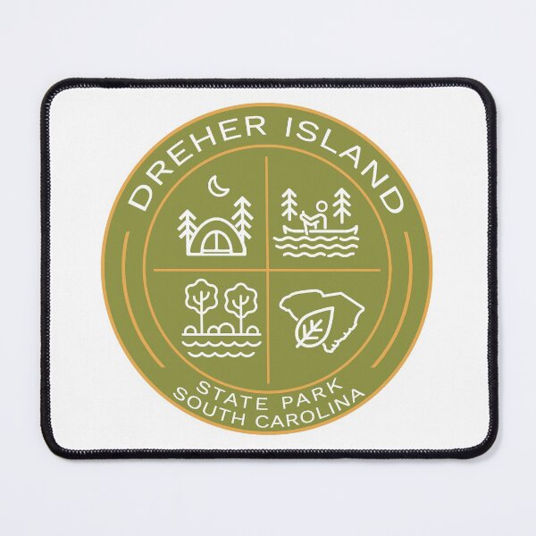 Item preview, Dreher Island State Park Heraldic Logo designed and sold by VanyaKar.