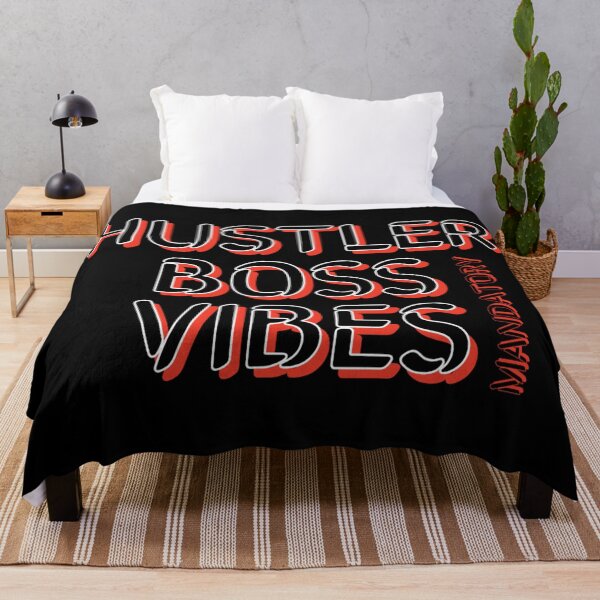 Item preview, Hustler boss vibes mandatory red designed and sold by Mandatory.