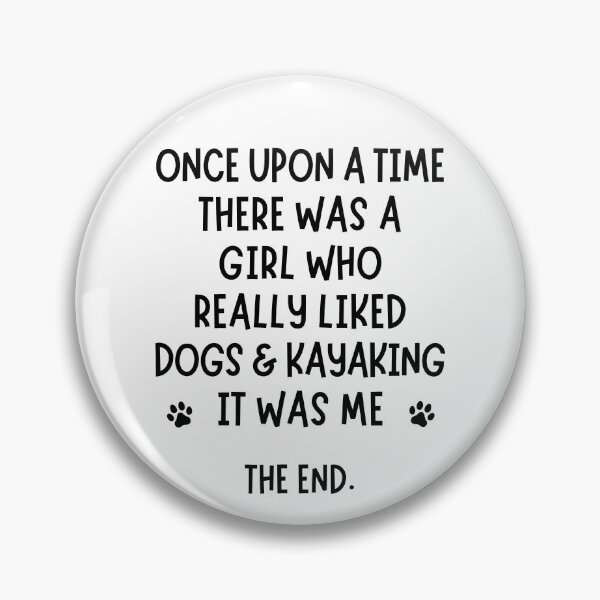 Item preview, A girl who really liked dogs & kayaking designed and sold by TheGreenGoat.