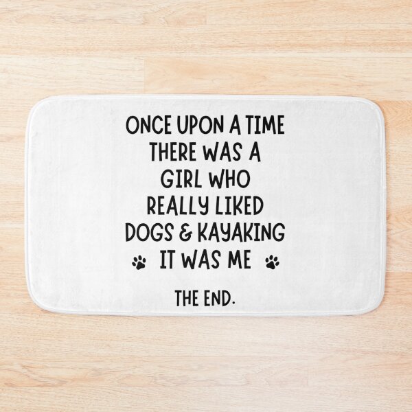 Item preview, A girl who really liked dogs & kayaking designed and sold by TheGreenGoat.