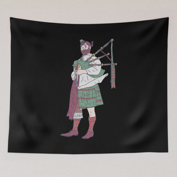 Item preview, Funny Bagpipe - Scots Musician - Bag Pipe Piper designed and sold by DeWinnes.
