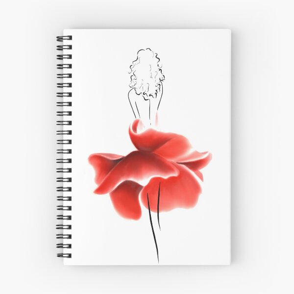 Item preview, Latin Dancer Poppy Flower Minimalist Design designed and sold by Tyler Rosso.
