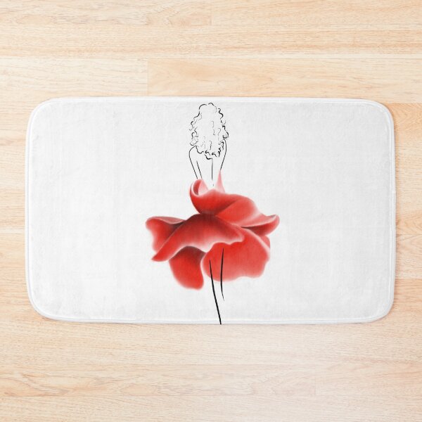 Item preview, Latin Dancer Poppy Flower Minimalist Design designed and sold by Tyler Rosso.