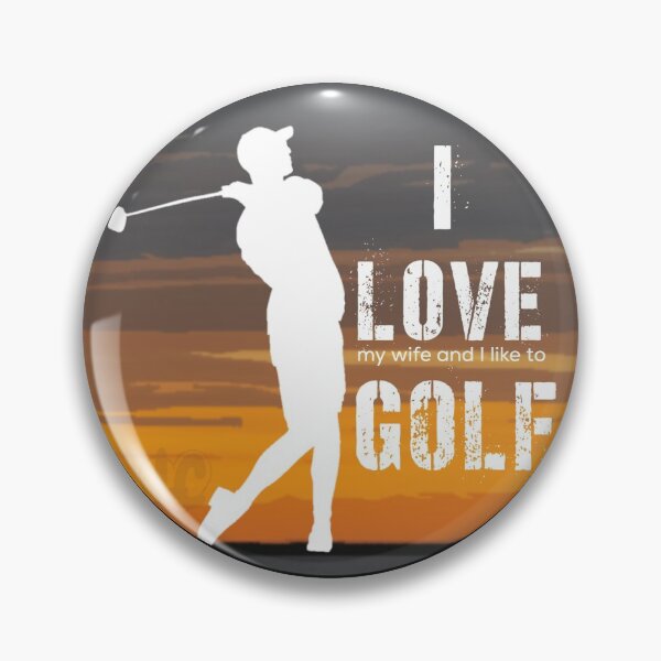 Item preview, I love golf (like golf love wife) design for wife and golf lovers designed and sold by LifeCrush.