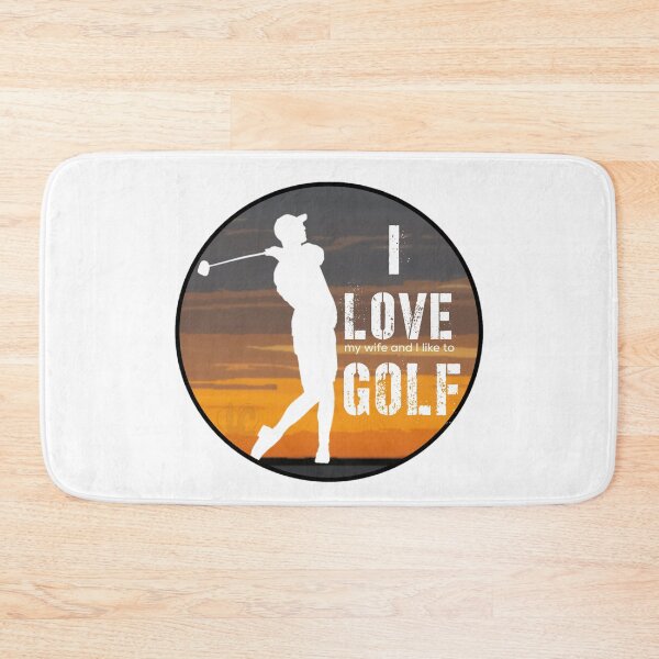 Item preview, I love golf (like golf love wife) design for wife and golf lovers designed and sold by LifeCrush.