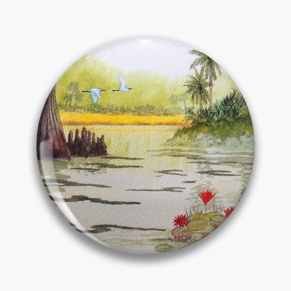 Item preview, Egrets At Sunrise The Everglades Florida designed and sold by William Holkham.