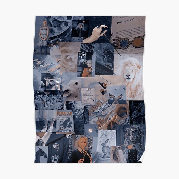 Luna Lovegood esthétique (collage) Poster