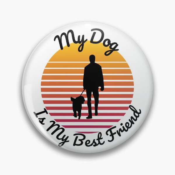 Artikelvorschau, Mein Hund ist mein bester Freund Retro Sun Dog Design entworfen und verkauft von JackLamel.