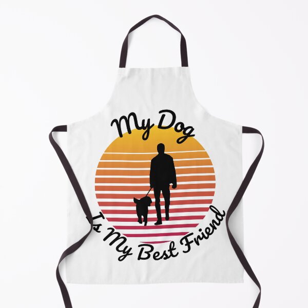 Item preview, My Dog Is My Best Friend Retro Sun Dog Design designed and sold by JackLamel.