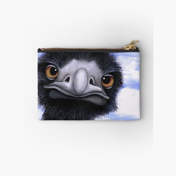 Item preview, Nosy Emu (6660 viewings as at 15th June 2012) Acrylic painting designed and sold by SaxonArtDesign.