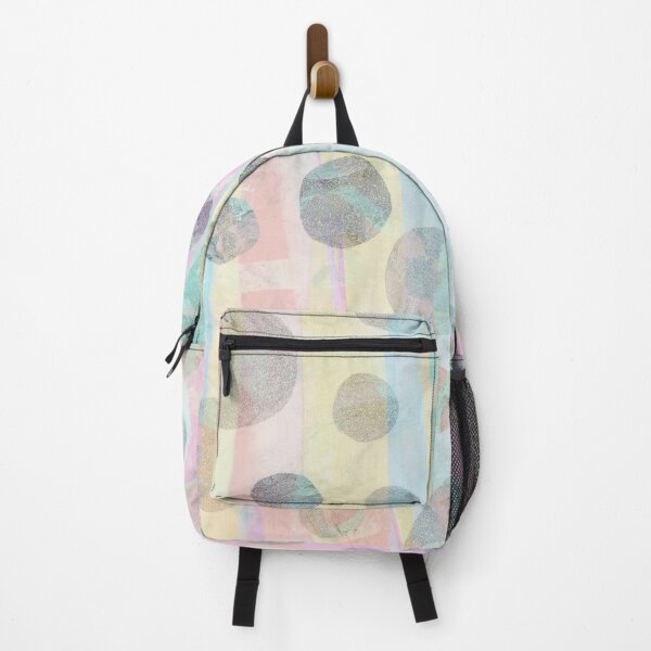 Item preview, Pastel rainbow bubbles pattern  designed and sold by Blue  Robin.