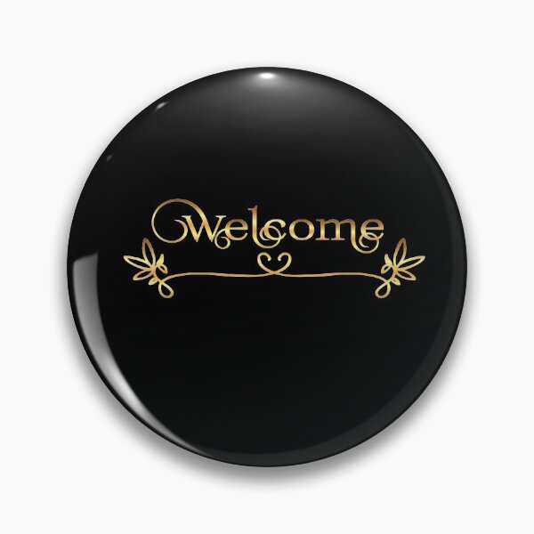 Item preview, Welcome Elegant Front Door Sign Wedding Clligraphy designed and sold by Hanna Kovalchuk.