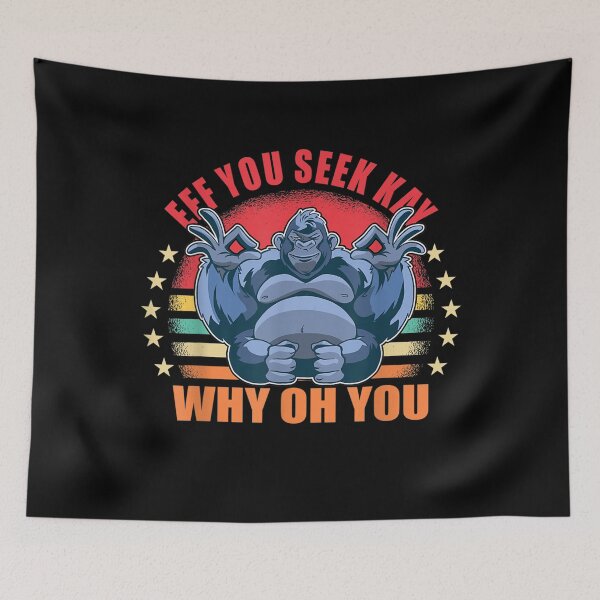 Item preview, If You See Kay Why Oh You Yoga Retro designed and sold by tommyrbarke23.