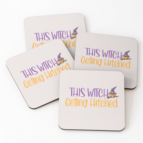 Item preview, This Witch Getting Hitched designed and sold by ErmessThiings.