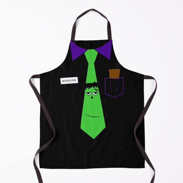 Item preview, Easy Halloween Costume Manager Frankenstein Tie with Candy Bars in Pocket designed and sold by FunWearVM.