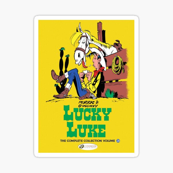 Lucky Luke Stickers Redbubble