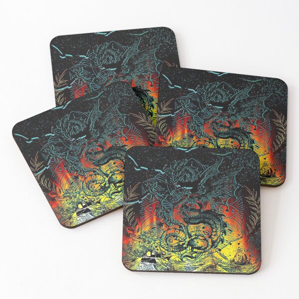 Item preview, Flaming Black Dragon designed and sold by Designz101.