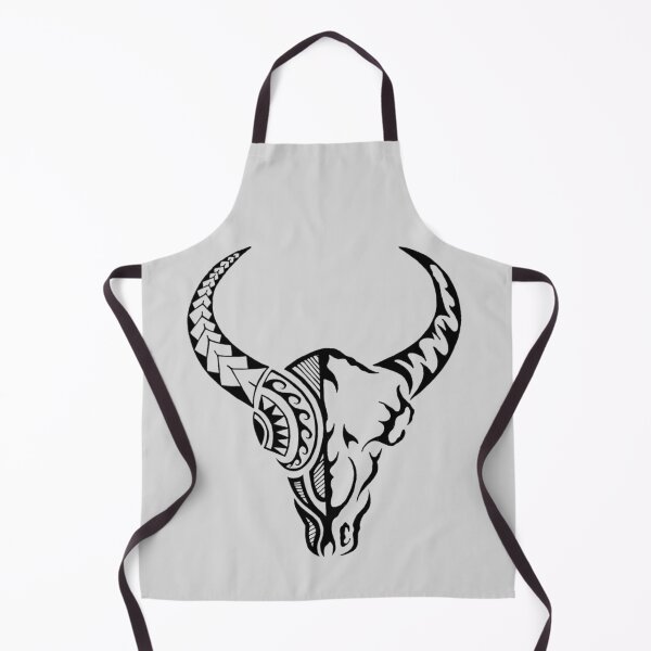 Item preview, Tribal bull's head designed and sold by attracdionz.