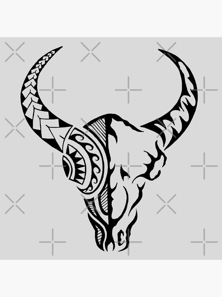 Bull Skull Tattoo by cassiestep202 on DeviantArt