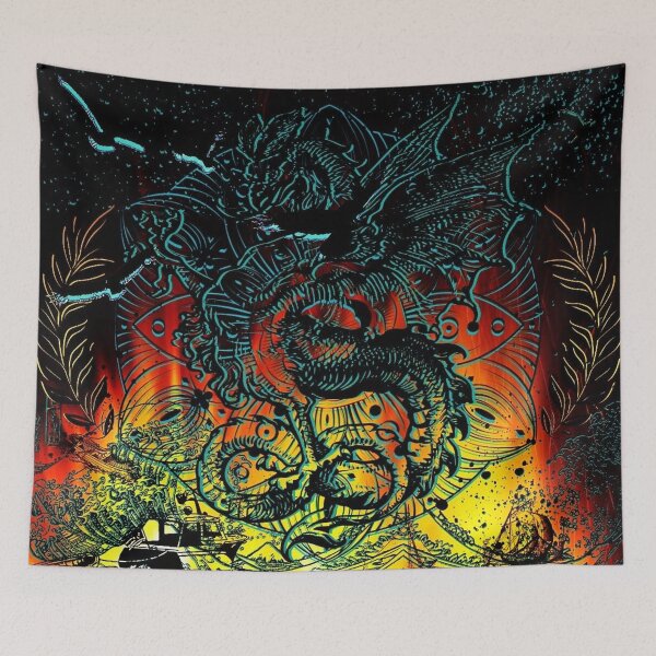 Item preview, Flaming Black Dragon designed and sold by Designz101.