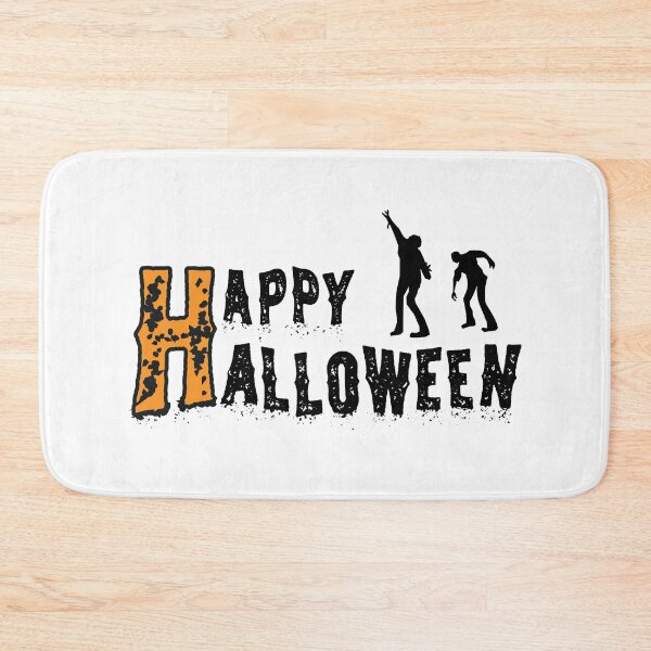 Item preview, Happy Halloween Day With Zombies Illustration  designed and sold by UrFavB.