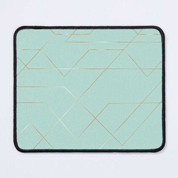 Item preview, Golden Map in Teal Floor designed and sold by Teallady.