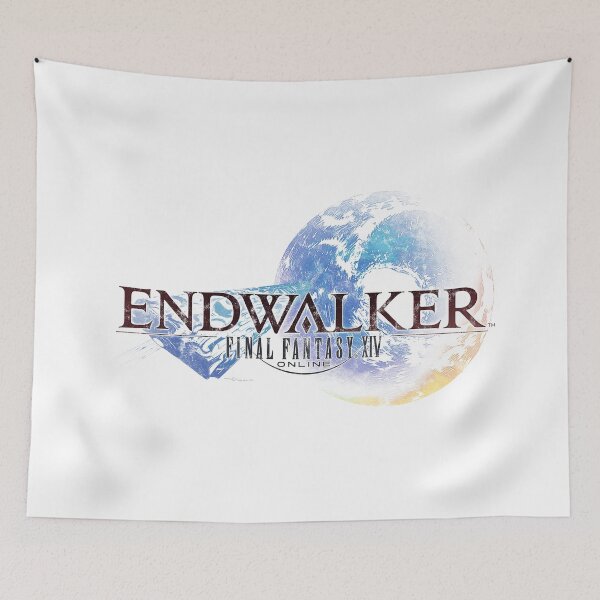 Item preview, FFXIV Endwalker Logo Distressed designed and sold by StebopDesigns.