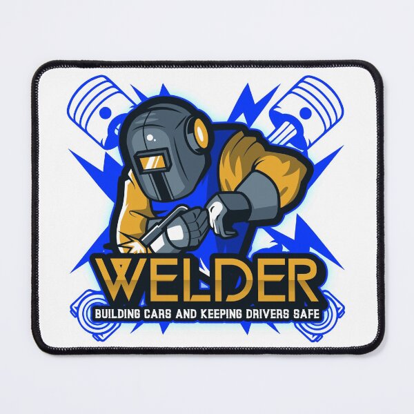 Item preview, Welder Building Cars and Keeping Drivers Safe Racing Fabricator Metalworker Drag Racing Street Racing Garage designed and sold by CarantinedChaos.