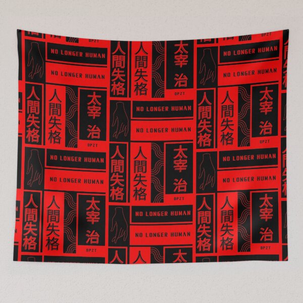 Item preview, No Longer Human (Dazai Osamu) Black & Red designed and sold by DPZT.