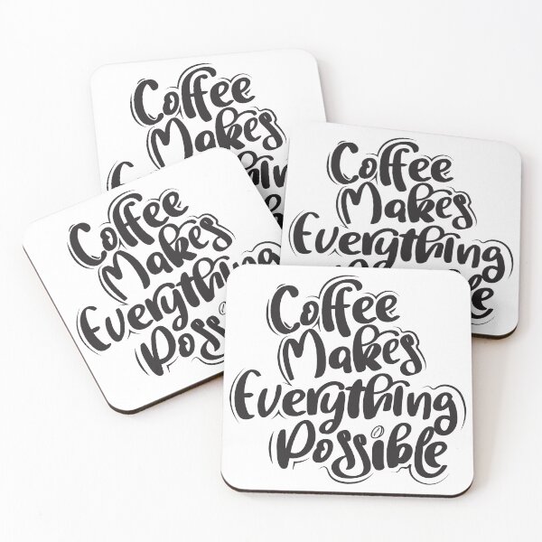 Item preview, Coffee Makes Everything Possible designed and sold by TH3--DESIGNER.