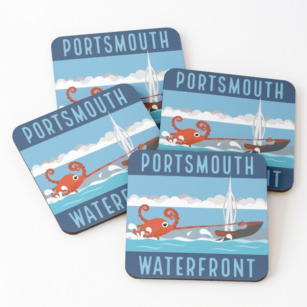 Item preview, Portsmouth Waterfront designed and sold by Grybbly.