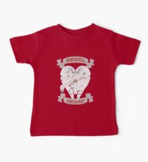 Rebel Heart - red Baby Tee