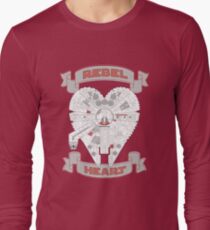 Rebel Heart - red Long Sleeve T-Shirt