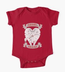 Rebel Heart - red One Piece - Short Sleeve