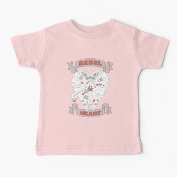 Rebel Heart - red Baby T-Shirt