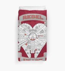 Rebel Heart - red Duvet Cover