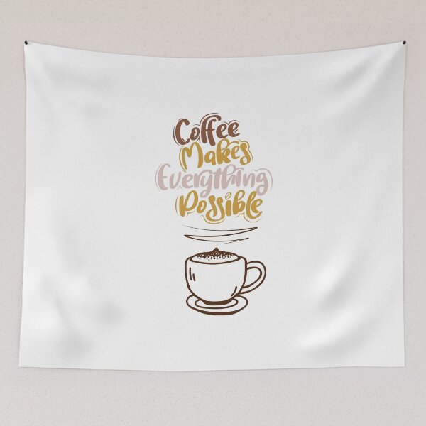 Item preview, Coffee Makes Everything Possible designed and sold by TH3--DESIGNER.