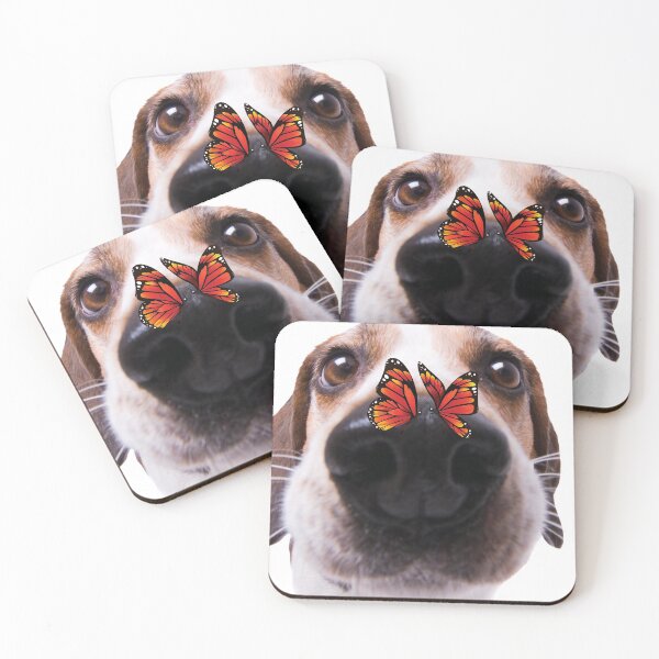 Item preview, Dog with butterflies designed and sold by 3TFashion.