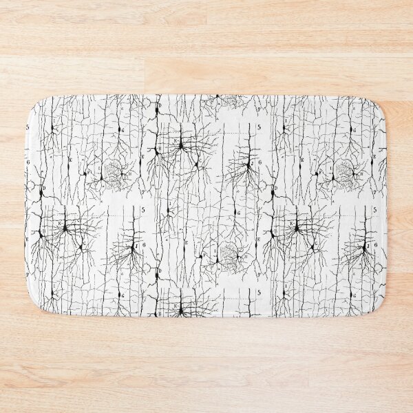Item preview, Drawing of Nerve Cells by  Santiago Ramón y Cajal  designed and sold by ScienceSource.