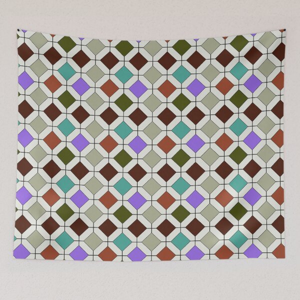 Item preview, Moroccan Tile Mosaic Pattern designed and sold by risingrocket.