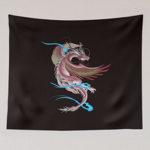 Item preview, Mythical Asian and Western Dragon with Wings designed and sold by Tyler Rosso.