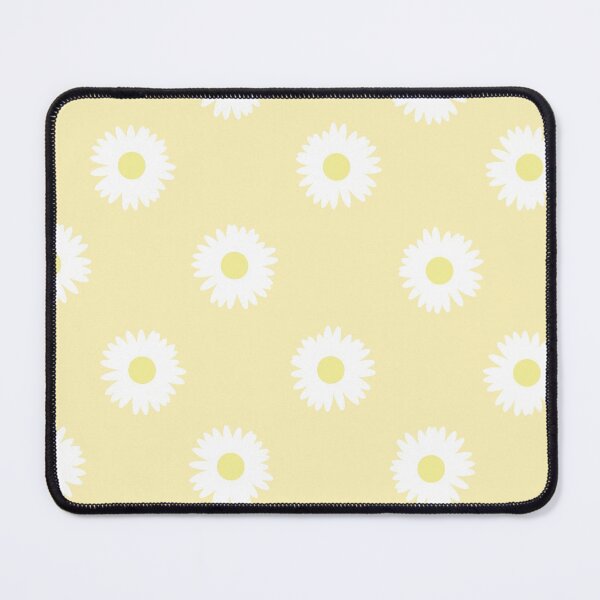 Aperçu de l'œuvre Marguerite Jaune Pastel Esthétique Marguerites Mignonnes Fleur Cottagecore créée et vendue par candymoondesign.
