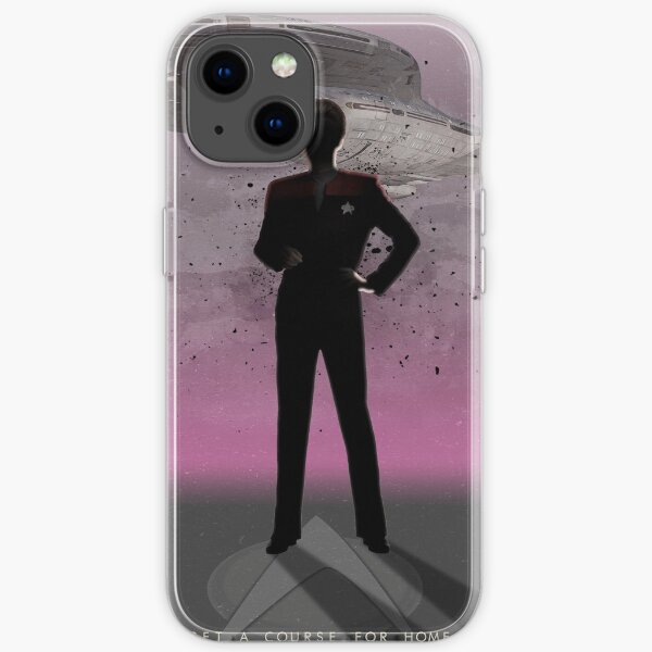 Janeway aus Star Trek Voyager iPhone Flexible Hülle