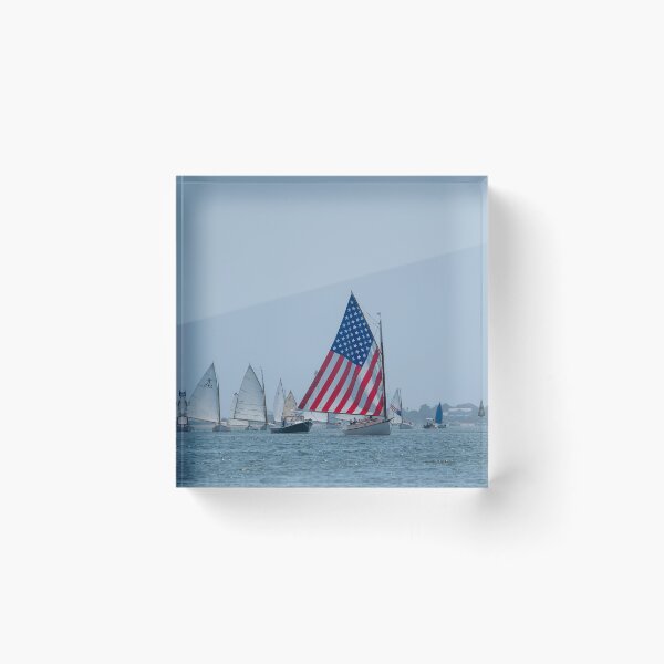 Item preview, Edgartown Catboat Parade designed and sold by Larry Glick.