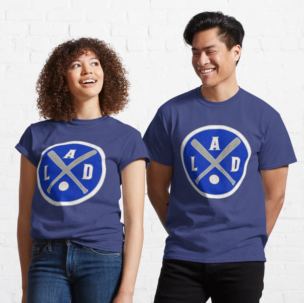 Los Angeles Crossed Baseball Bats T-Shirt